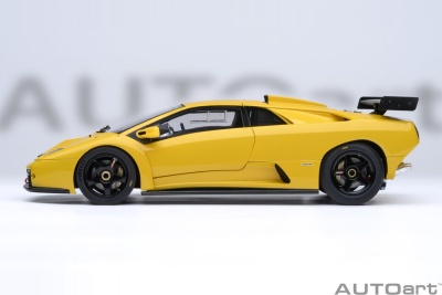 Lamborghini Diablo GT-R 1999 gelb Modellauto 1:18 Autoart