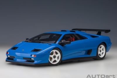 Lamborghini Diablo SV-R 1996 blau Modellauto 1:18 Autoart