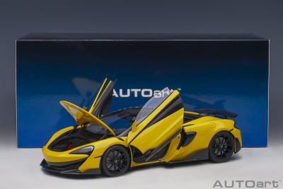 McLaren 600LT 2019 gelb Modellauto 1:18 Autoart