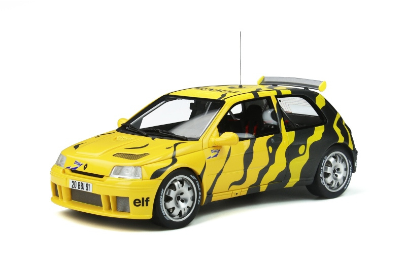 Renault Clio Maxi Presentation 1995 gelb schwarz...