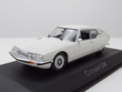 Citroen SM 1970 weiß Modellauto 1:43 Norev