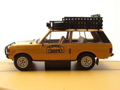 Land Rover Range Rover Camel Trophy Papua Neuguinea 1982 gelb Modellauto 1:43 Almost Real