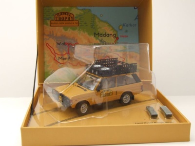 Land Rover Range Rover Camel Trophy Papua Neuguinea 1982 gelb Modellauto 1:43 Almost Real