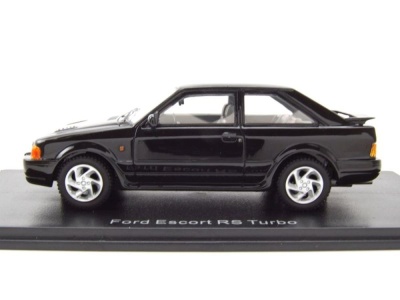 Ford Escort MK4 RS Turbo 1986 schwarz Modellauto 1:43 Neo Scale Models