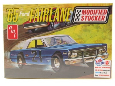 Ford Fairlane Modified Stocker 1965 Kunststoffbausatz Modellauto 1:25 AMT