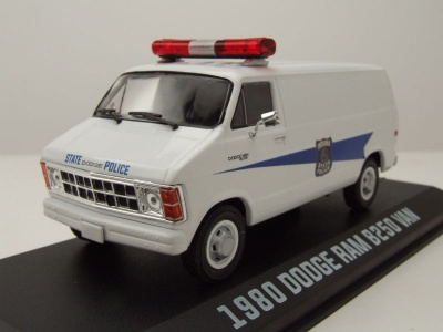 Dodge Ram B250 Van 1980 weiß Indiana State Police...