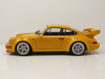 Porsche 911 (964) Carrera 3.8 RS 1990 gelb Modellauto 1:18 Solido