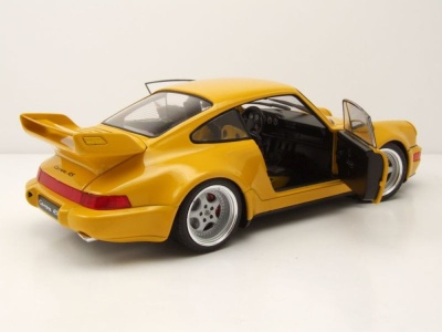 Porsche 911 (964) Carrera 3.8 RS 1990 gelb Modellauto 1:18 Solido
