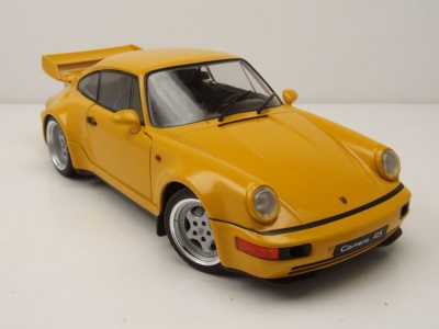Porsche 911 (964) Carrera 3.8 RS 1990 gelb Modellauto 1:18 Solido