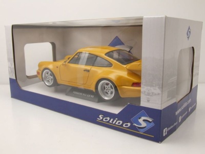 Porsche 911 (964) Carrera 3.8 RS 1990 gelb Modellauto 1:18 Solido