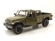 Jeep Gladiator Overland Pick Up Softtop offen 2021 oliv grün Modellauto 1:27 Motormax