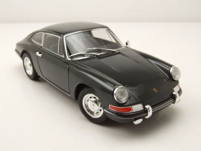 Porsche 911 1964 dunkelgrau Modellauto 1:24 Welly