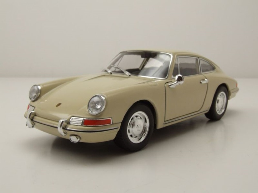 Porsche 911 1964 beige Modellauto 1:24 Welly