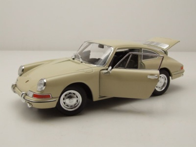 Porsche 911 1964 beige Modellauto 1:24 Welly