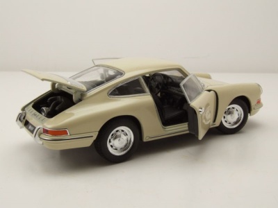 Porsche 911 1964 beige Modellauto 1:24 Welly