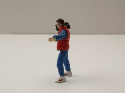Figur Marty McFly Back To The Future Zurück in die Zukunft für 1:43 Modelle Cartrix