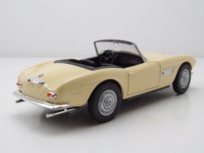 BMW 507 Cabrio creme Modellauto 1:24 Welly