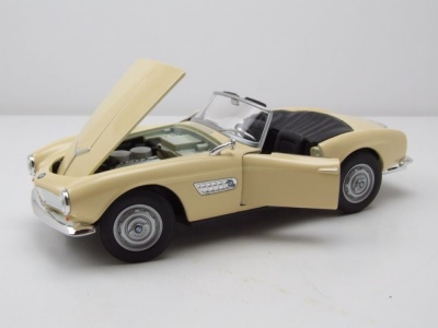 BMW 507 Cabrio creme Modellauto 1:24 Welly
