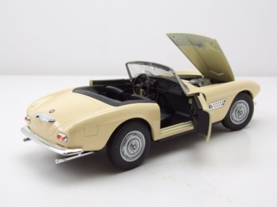 BMW 507 Cabrio creme Modellauto 1:24 Welly