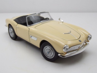 BMW 507 Cabrio creme Modellauto 1:24 Welly