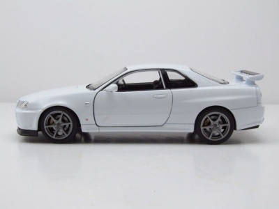 Nissan Skyline GT-R R34 weiß Modellauto 1:24 Welly