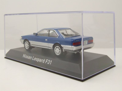 Nissan Leopard F31 1986 blau metallic Modellauto 1:43 Norev