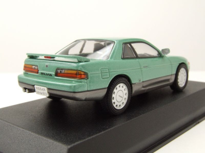 Nissan Silvia S13 1988 hellgrün Modellauto 1:43 Norev