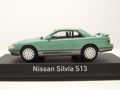 Nissan Silvia S13 1988 hellgrün Modellauto 1:43 Norev