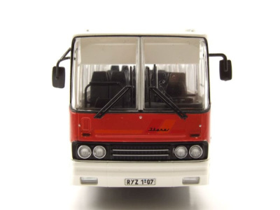 Ikarus 256 Bus Kraftverkehr Zittau weiß rot Modellauto 1:43 Premium ClassiXXs