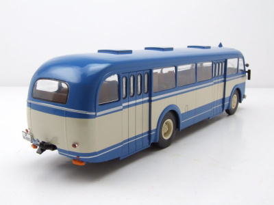 Skoda 706 RO Bus 1947 blau weiß Modellauto 1:43 ixo...