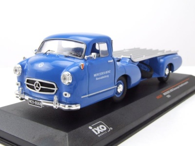 Mercedes Renntransporter Blaues Wunder 1955 blau...