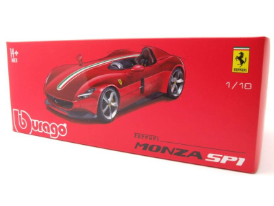 Ferrari Monza SP1 2018 rot Modellauto 1:18 Bburago Signature Series