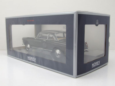 Peugeot 404 Coupe 1967 grau Modellauto 1:18 Norev