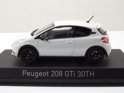 Peugeot 208 GTi 30th 2014 weiß metallic Modellauto 1:43 Norev