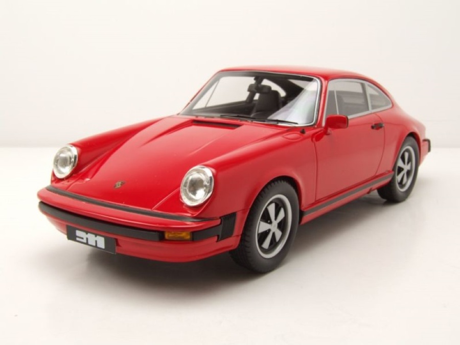 Porsche 911 Coupe 1977 rot Modellauto 1:18 Schuco
