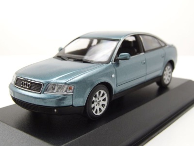 Audi A6 1997 grün metallic Modellauto 1:43 Maxichamps