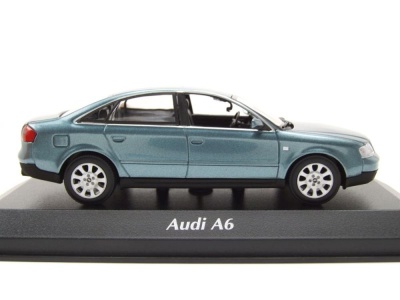 Audi A6 1997 grün metallic Modellauto 1:43 Maxichamps