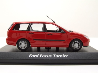 Ford Focus Turnier Kombi 1998 rot Modellauto 1:43 Maxichamps