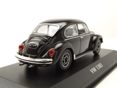 VW 1303 Käfer 1974 schwarz Modellauto 1:43 Maxichamps