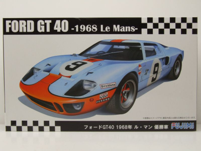 Ford GT40 Le Mans Winner 1968 #9 Gulf Kunststoffbausatz...