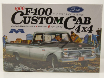 Ford F-100 Custom Cab 4x4 Pick Up 1966 Kunststoffbausatz...