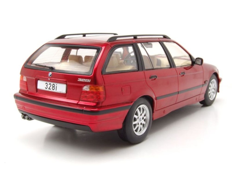 BMW 320i Touring E36 1995 Rouge échelle 1/18 - MCG Street Neuve