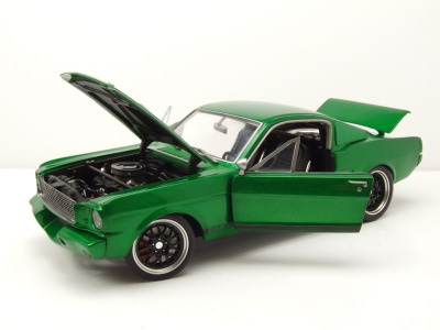 Ford Shelby Mustang GT350 Street Fighter Green Hornet 1965 grün Modellauto 1:18 Acme