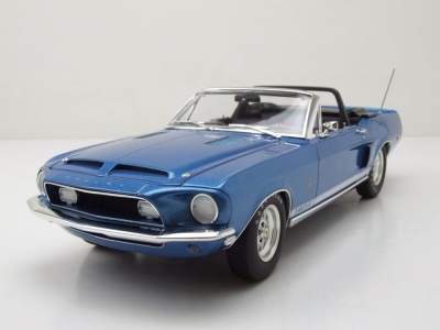 Shelby Ford Mustang GT500 Convertible 1967 blau...