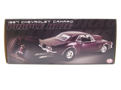 Chevrolet Camaro Drag Outlaws 1967 purple haze lila Modellauto 1:18 Acme