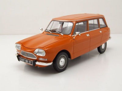 Citroen Ami 8 Break Kombi 1975 orange Modellauto 1:18 Norev