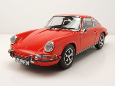 Porsche 911 E 1970 orange Modellauto 1:18 Norev