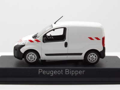 Peugeot Bipper 2009 weiß rot Modellauto 1:43 Norev