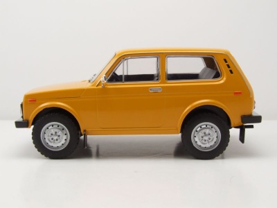 Lada Niva 1976 gelb Modellauto 1:18 MCG