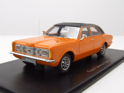 Ford Taunus GXL 4-Türer 1973 orange schwarz...